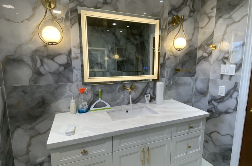 Modern Custom Bathroom Renovation