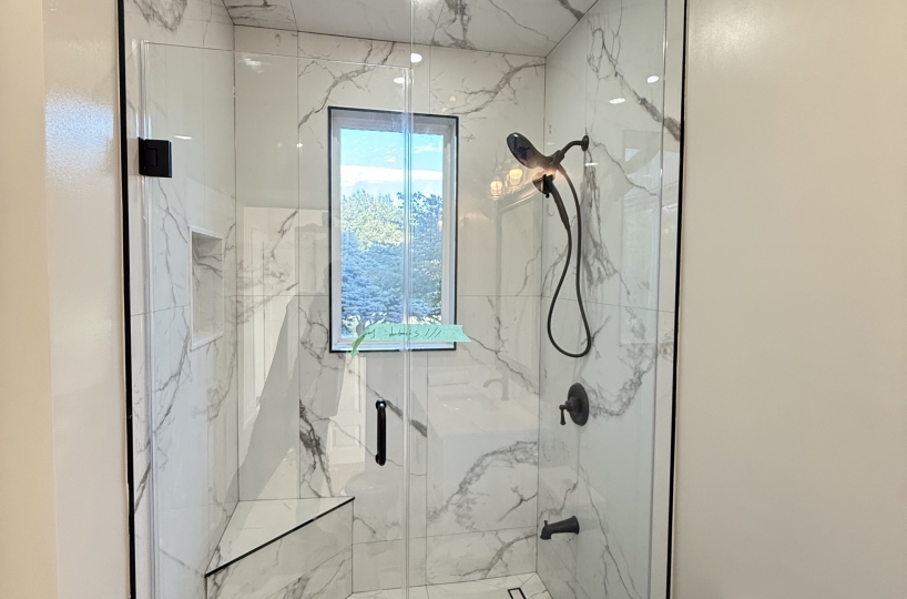 Laundry Room Converted Into a Complete 3-Piece Bathroom